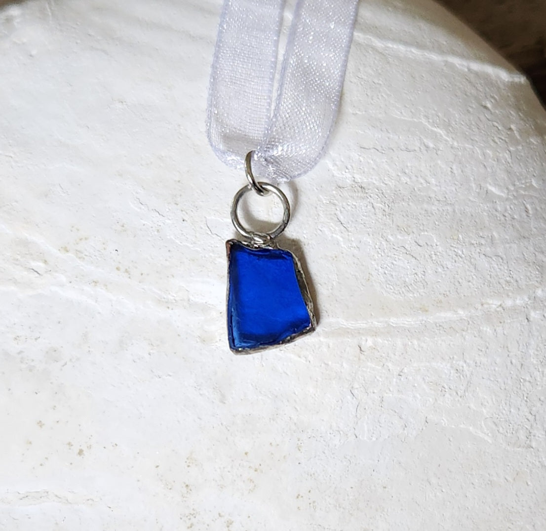 Small Bright Cobalt-blue Charm