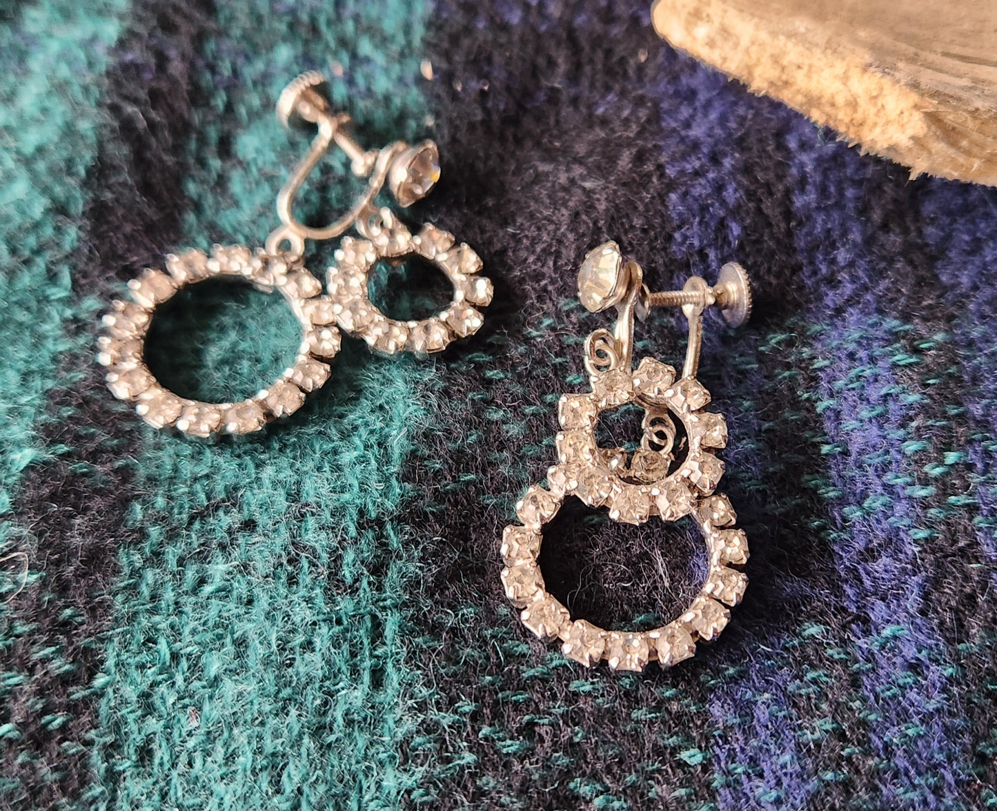 Vintage Goodness - Double Circle Earrings